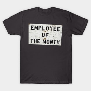 Praise Excellence with Employee of the Month Shirt - Personalized Office Award, Great for Team Gifts & Morale Boost T-Shirt